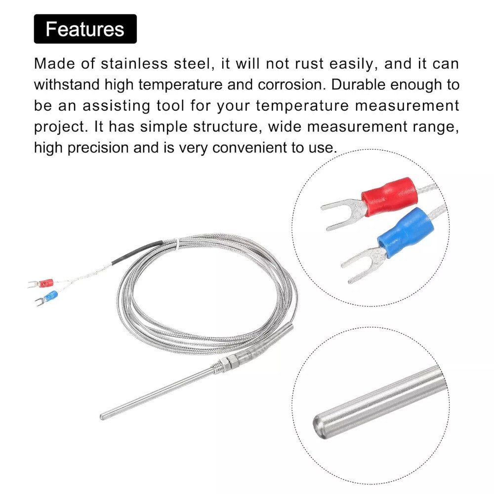110-240VAC PID REX-C100 Temperature Controller SSR-40A Thermocouple Heat Sink