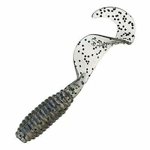 Kalin's 5G10-379 Lunker Grub Smoke Hologram, 5"