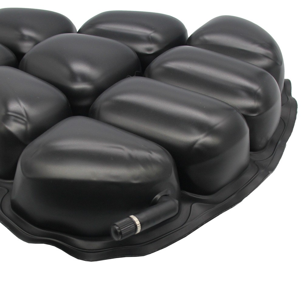 Motorcycle Seat Cushion Pressure Relief Air Pad Bag Pump Set for Sports Cars