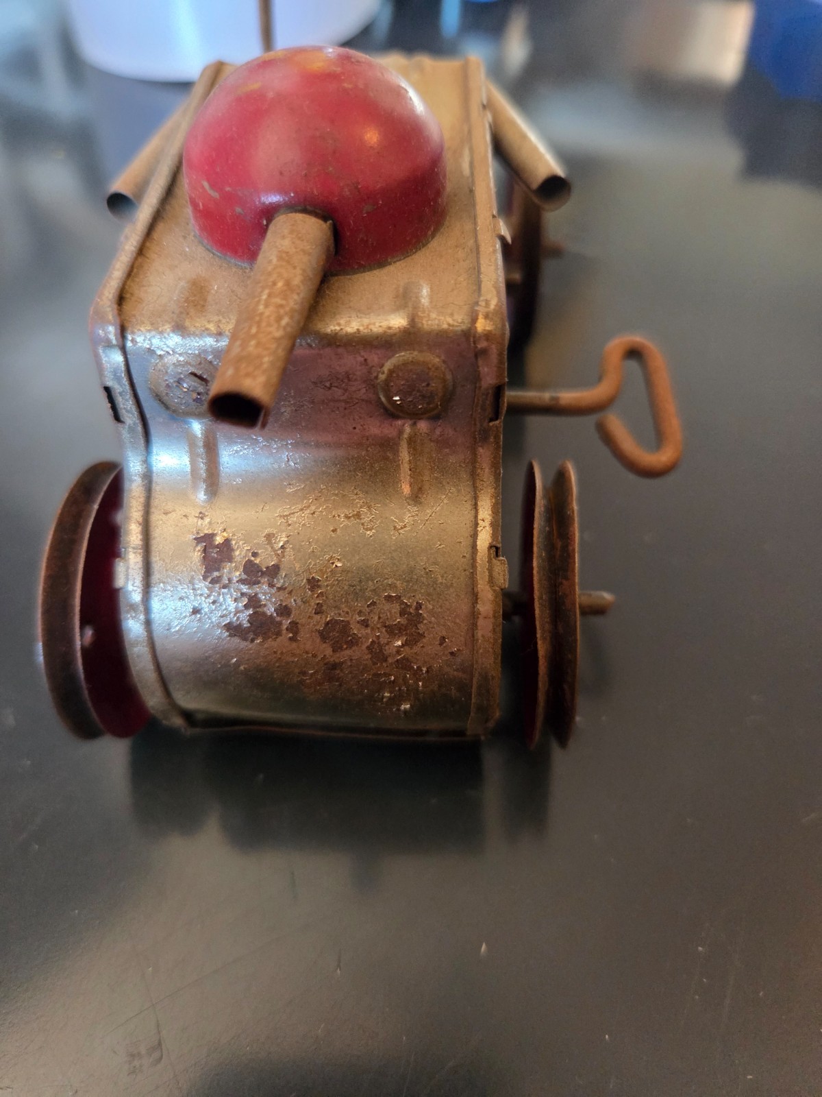 Sale! Vintage Marx Tin Litho Tank Wind Up Works