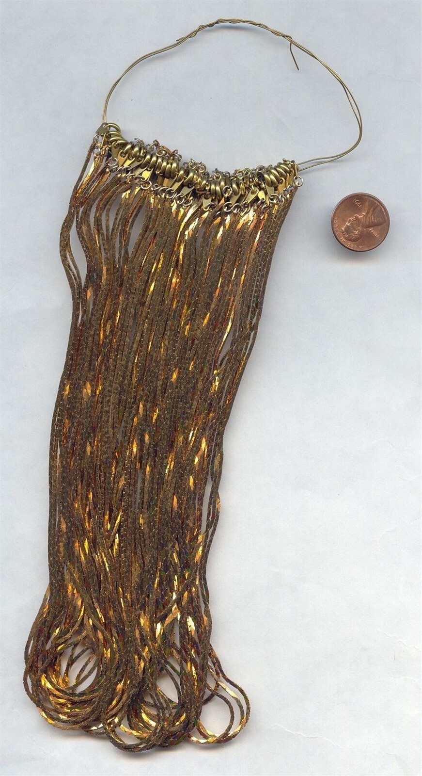 36 PIECES VINTAGE SOLID BRASS 1mm. WIDE COBRA CHAIN 16" NECKLACES CH110