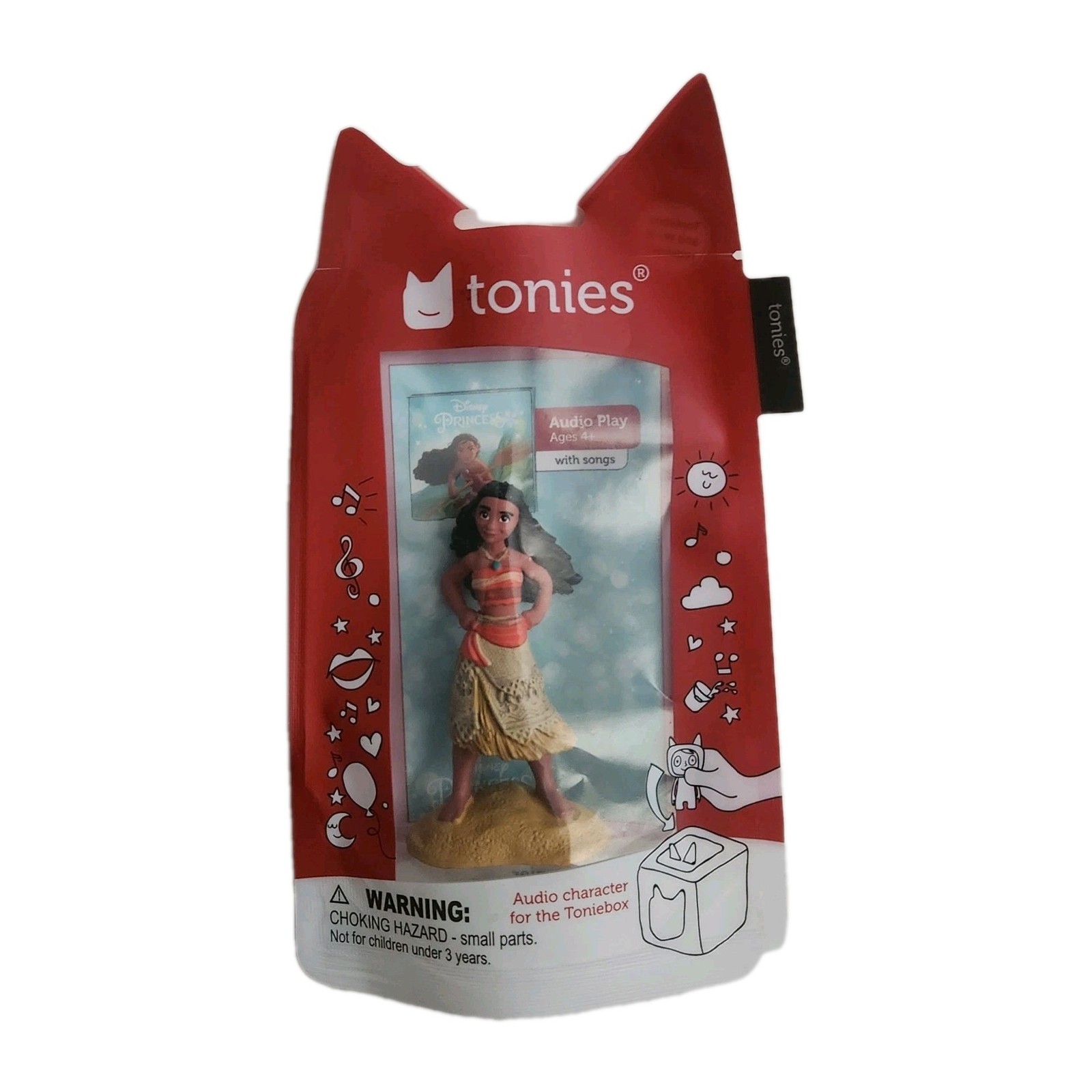 Tonies Disney Princess Moana Audio Character For The Toniebox