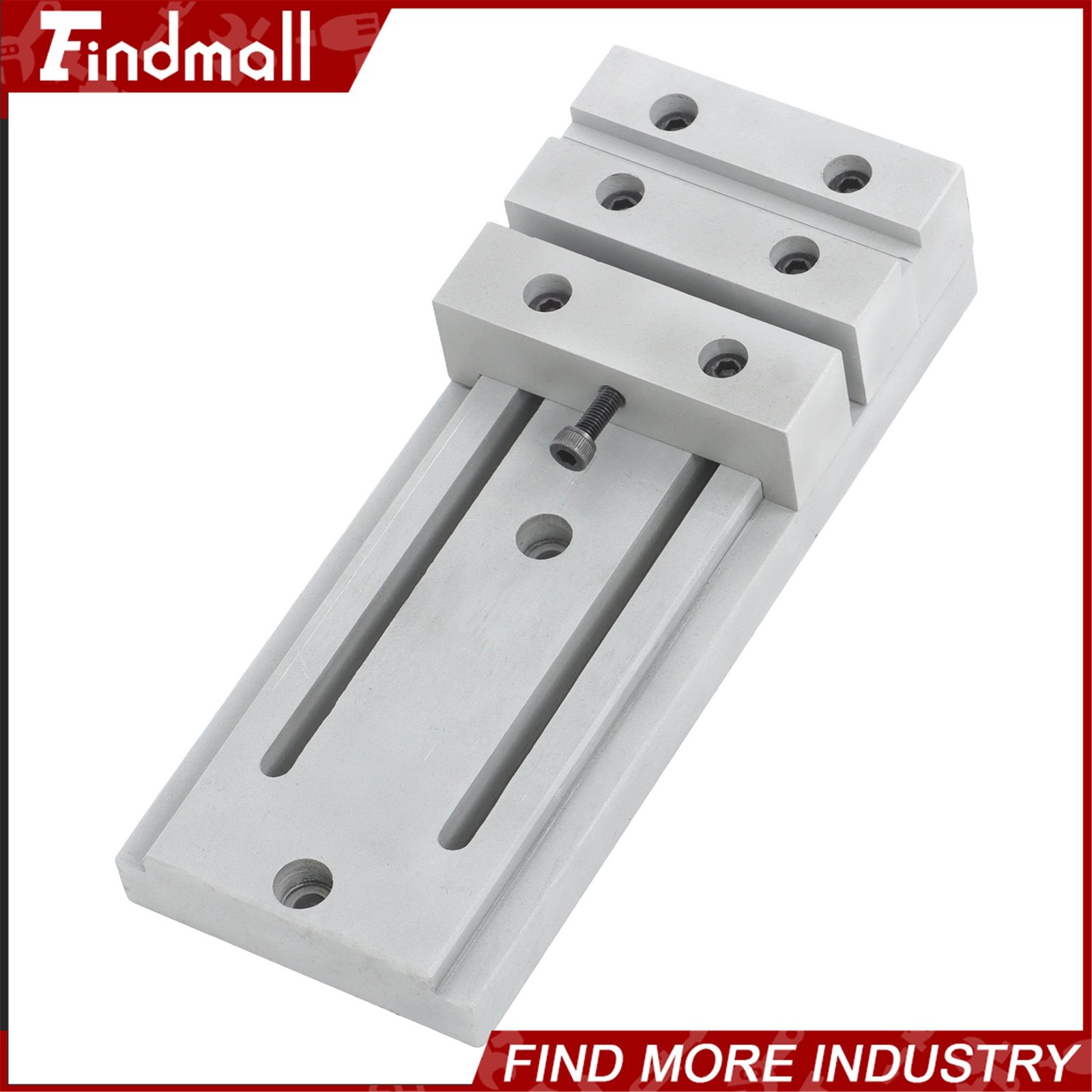 Findmall Workholding Clamp Work Table CNC Router Bench Vise Mini Low Profile