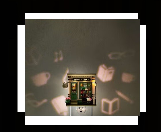 BBW Spring Bookstore Wallflower Nightlight Plug Light Up Projector 2026