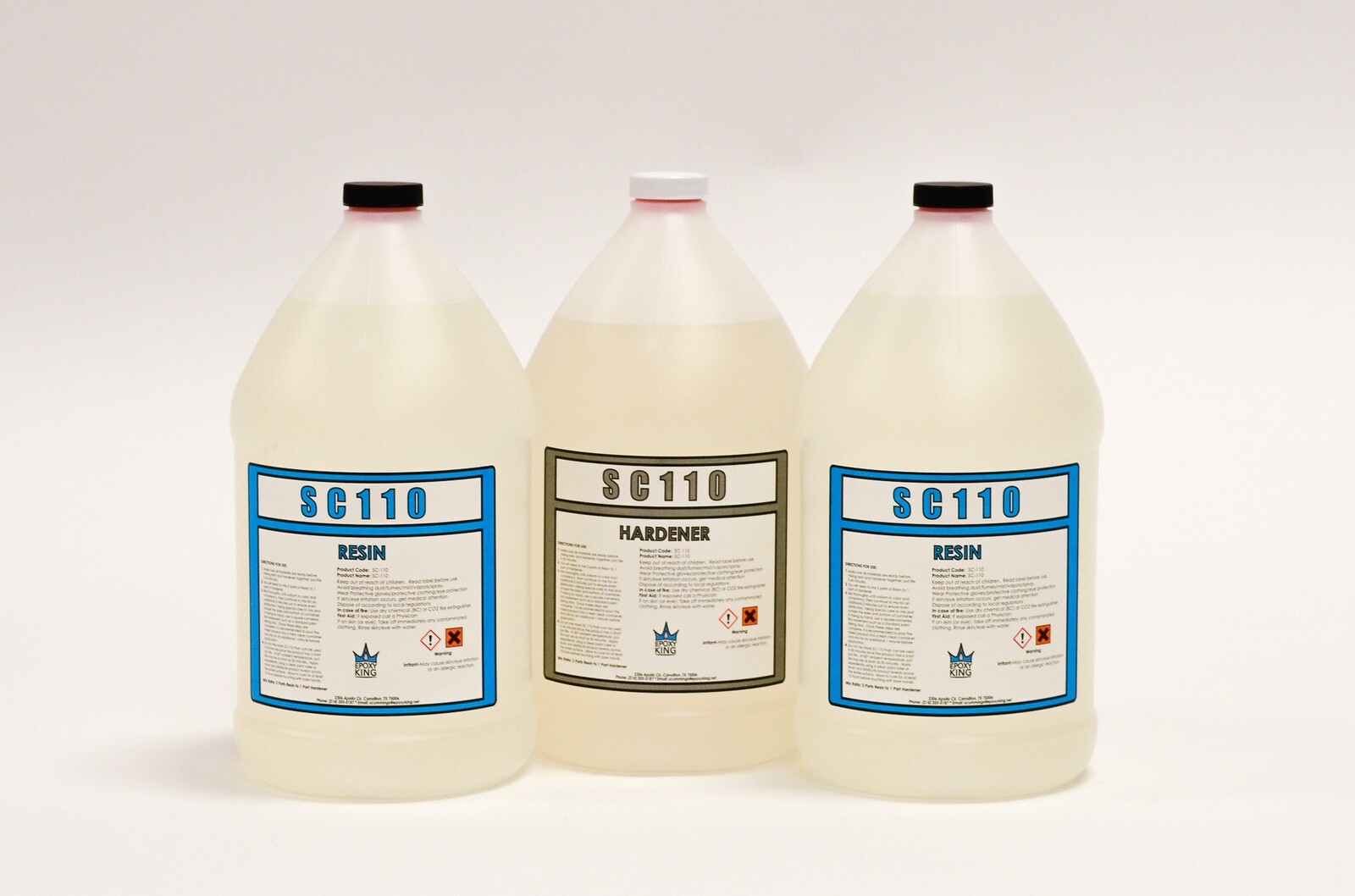 EPOXY RESIN 3 GALLON KIT * CLEAR * UV RESISTANT * LAMINATING * FIBERGLASS * BOAT