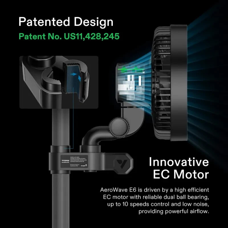 VIVOSUN S336 Smart Grow Tent Kit w/ VS2000 LED Grow Light,Wifi-Control Auto