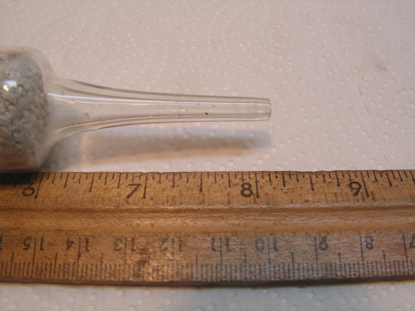 Vintage Glass Syringe Antique P J McElroy Surgeon Medical Apothecary Unused?