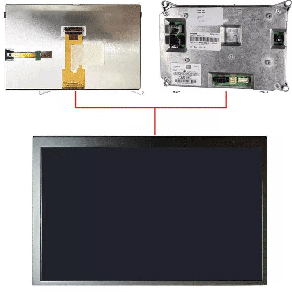 Navigation Monitor Radio Replacement LCD Display For Kenworth PACCAR DEA601