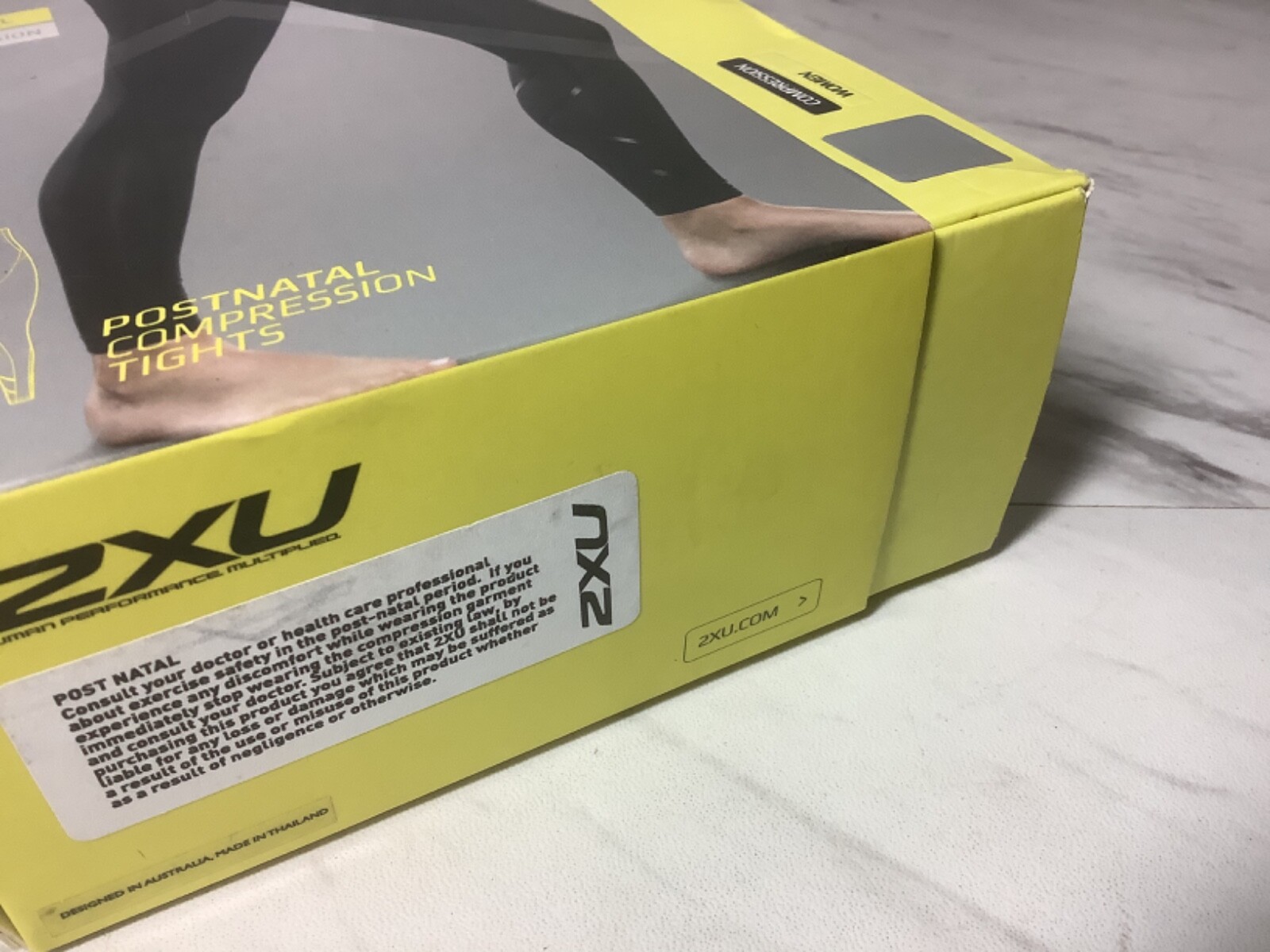 2XU Postnatal Compression Tights Women's Extra Small Black WA3598b~PWX