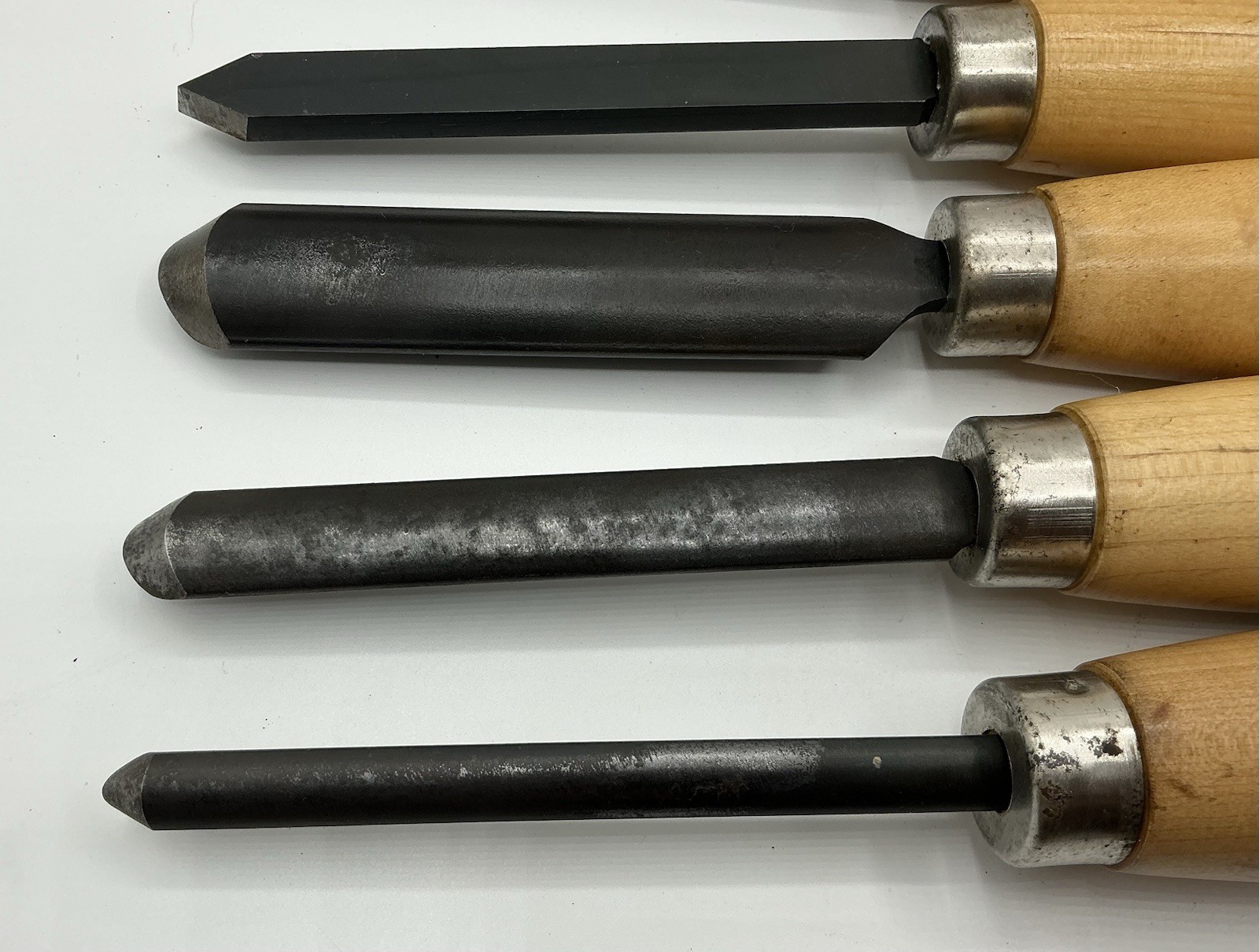 Vtg Craftsman USA High Speed Steel Lathe Chisels Set of 8 (9-28501 Thru 9-28508)