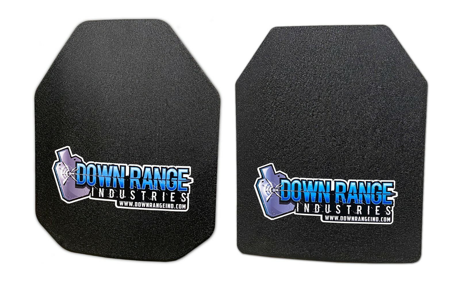 Body Armor AR500 Level 3 Set Of Plates Curved 10x12 FREE TRAUMA PADS