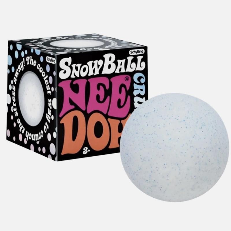 ULTRA SUPER RARE NeeDoh Snowball Crunch Stress