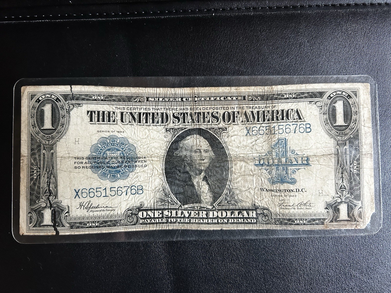 1923 $1 Silver Certificate Laminated CHEAP