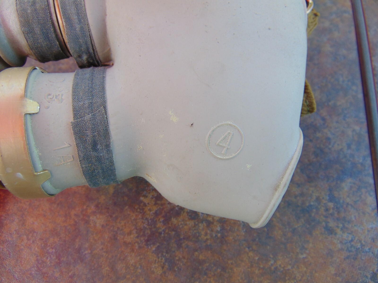 Russian Child's Cold WarGas Mask w/sack, new old stock, sizes 1-4, free shipping