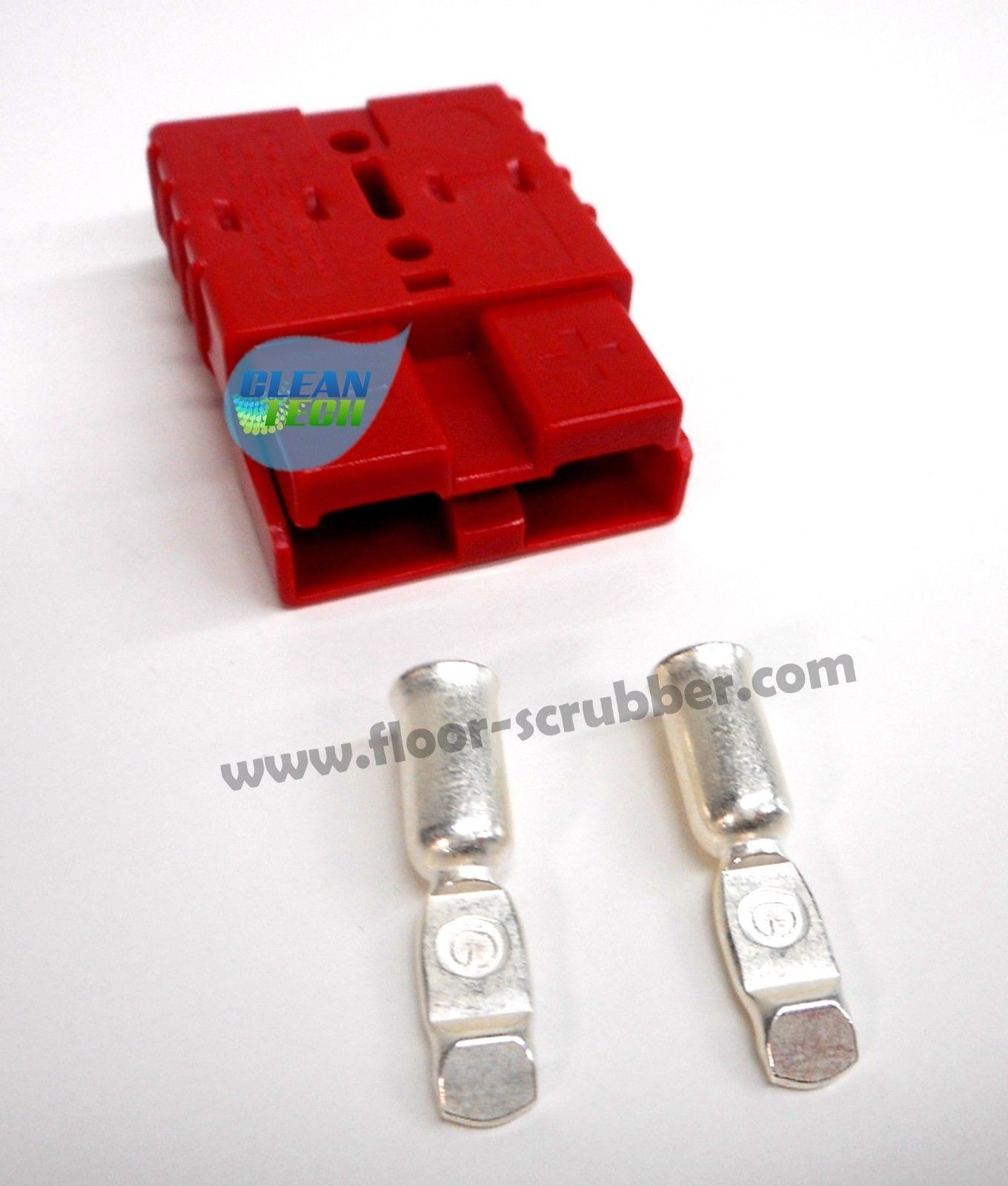 Clarke Red Charger Plug Connector 50amp, with 6Ga contacts 56324305 SB50