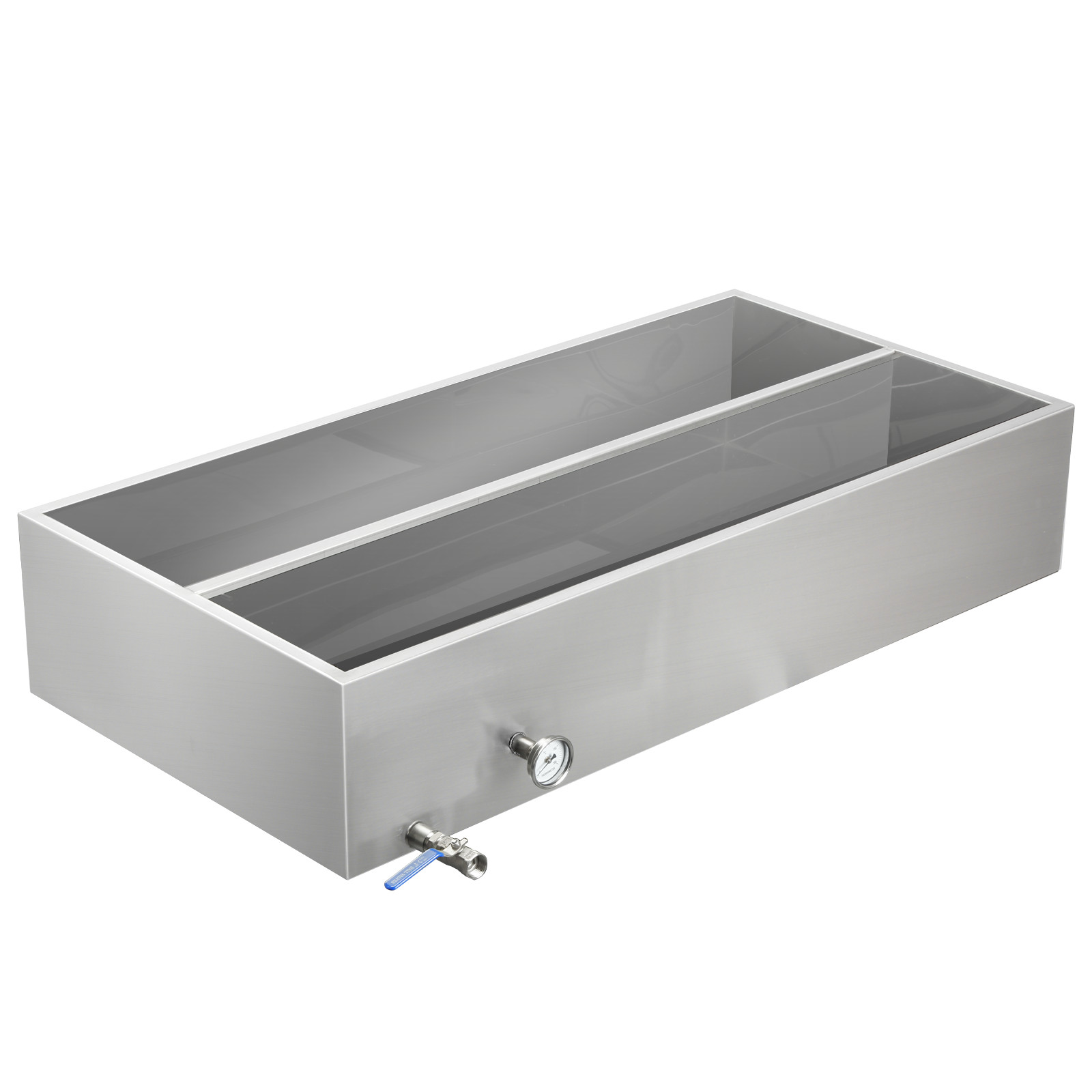 Maple Syrup Evaporator Pan, 304 Stainless Steel Feed Pan for Boiling Maple Syrup