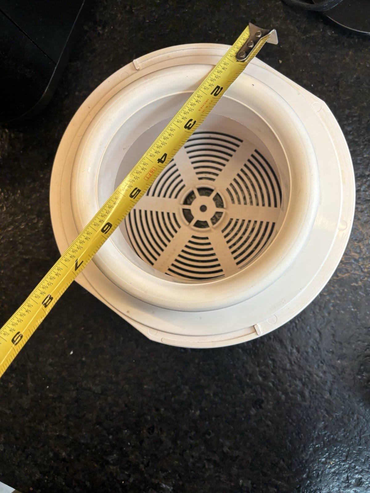 Dimension One Chairman II Hot Tub Spa Skimmer Basket Jacuzzi Beige - GUC!