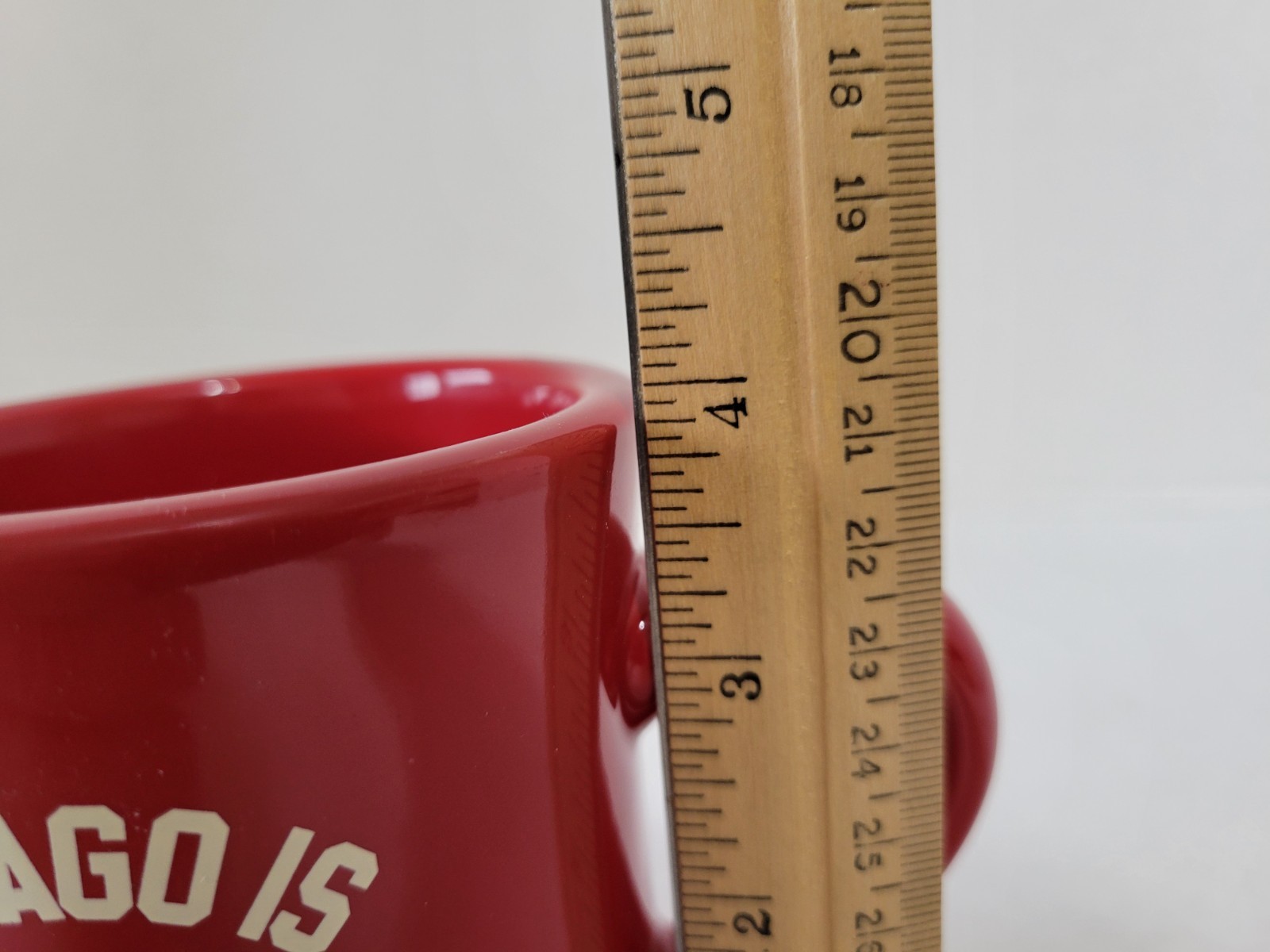 Alice & Wonder Stoneware Diner Mug, "Chicago is Always a Good Idea"