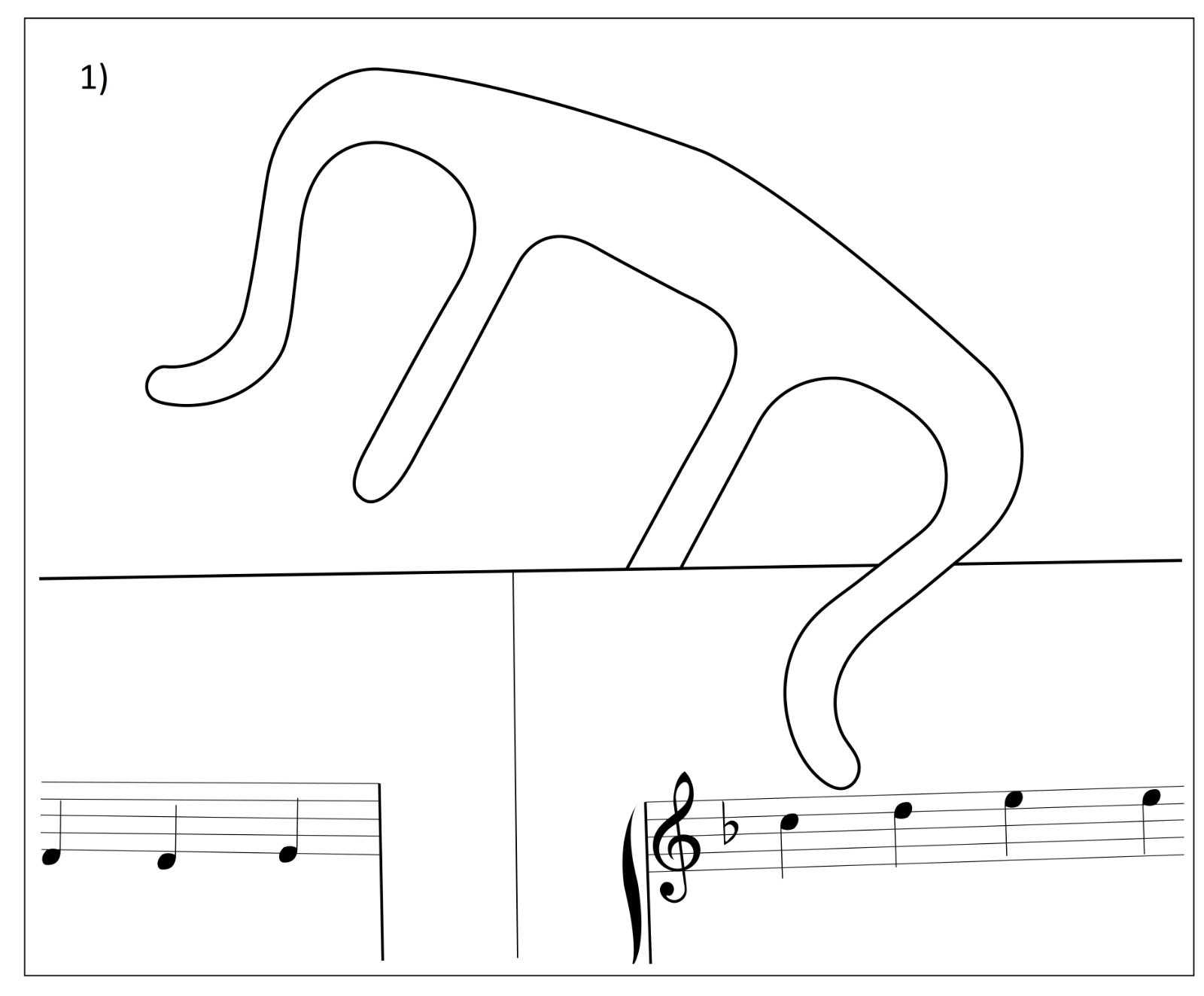 Music Book Clip- Page Holder for Sheet Music Stands, Pianos, Musicians