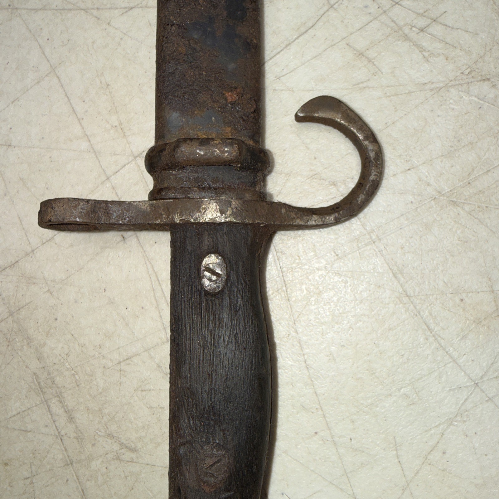 WW2 Japanese Arisaka Bayonet For Restoration. Very Rusty