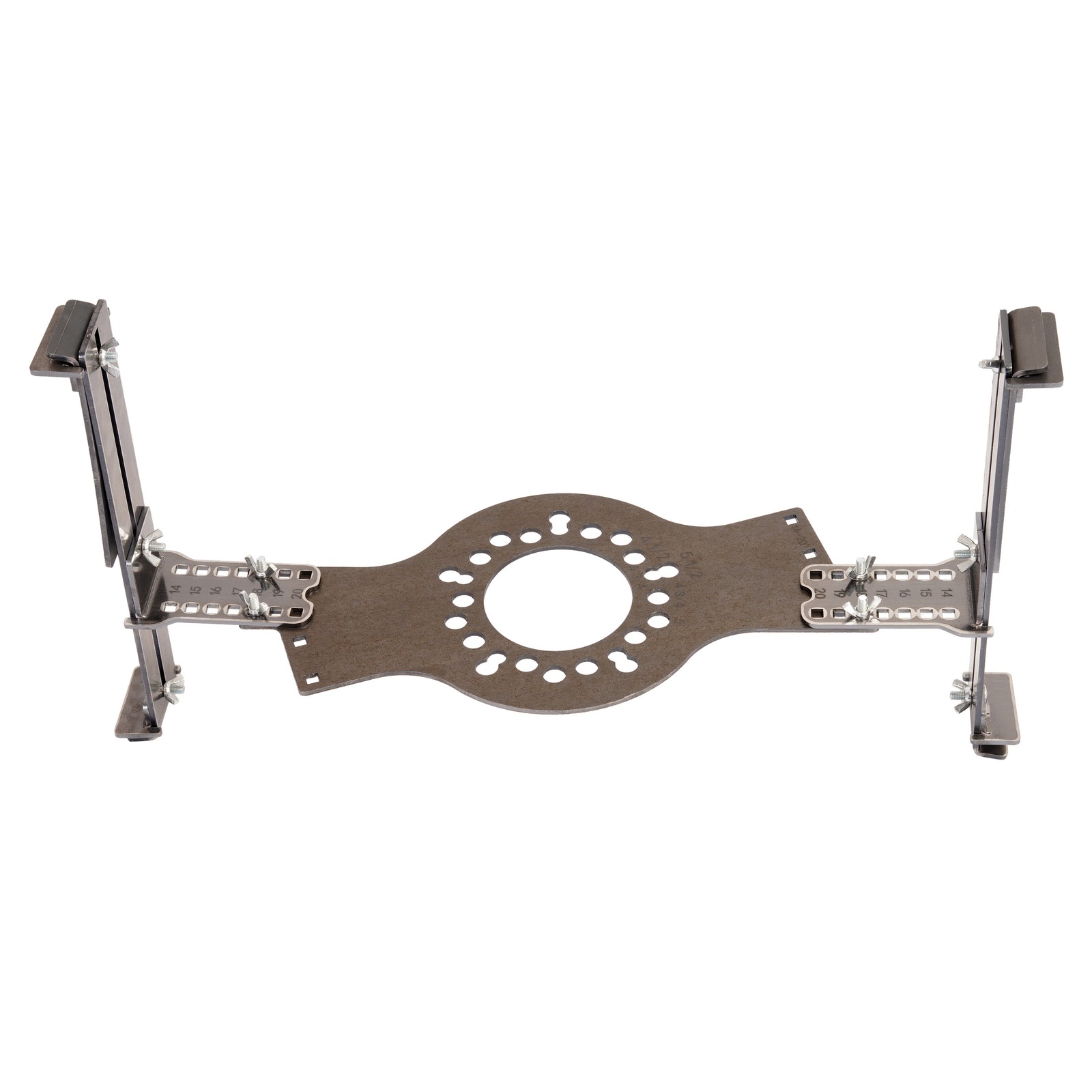 5-Lug Bolt Pattern Wheel Fitment Simulator Tool Tire/Rim Size Measuring Mockup