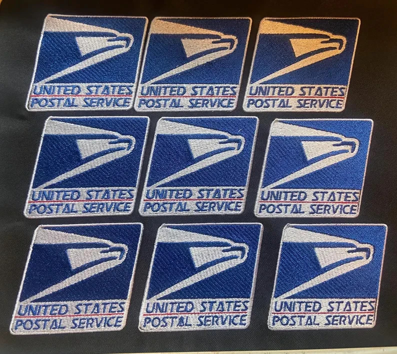 United States Postal Service USPS Patch Logo Iron-On
