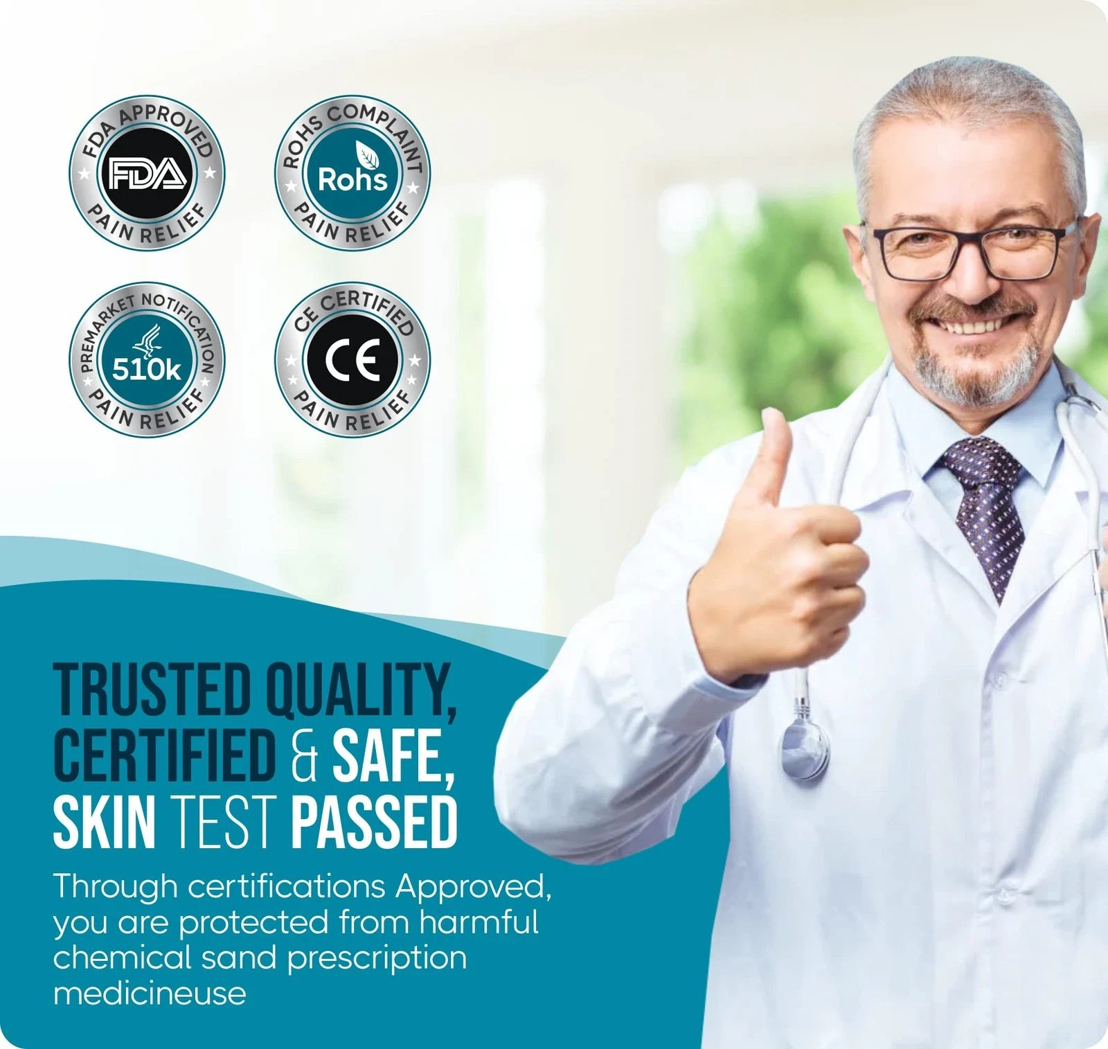 TENS Unit 2x4 Electrode Pads EMS Massage Pain Relief Muscle Stimulator 7000 3000