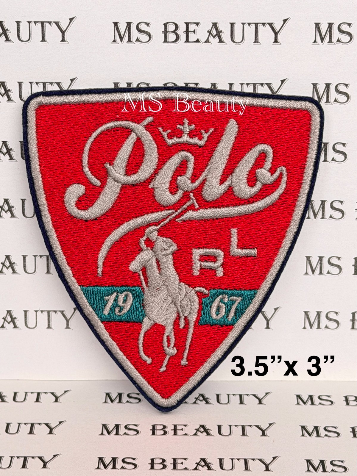 Polo Ralph Lauren Patch, Embroidered Stich On (Choose Style & Combine Shipping)