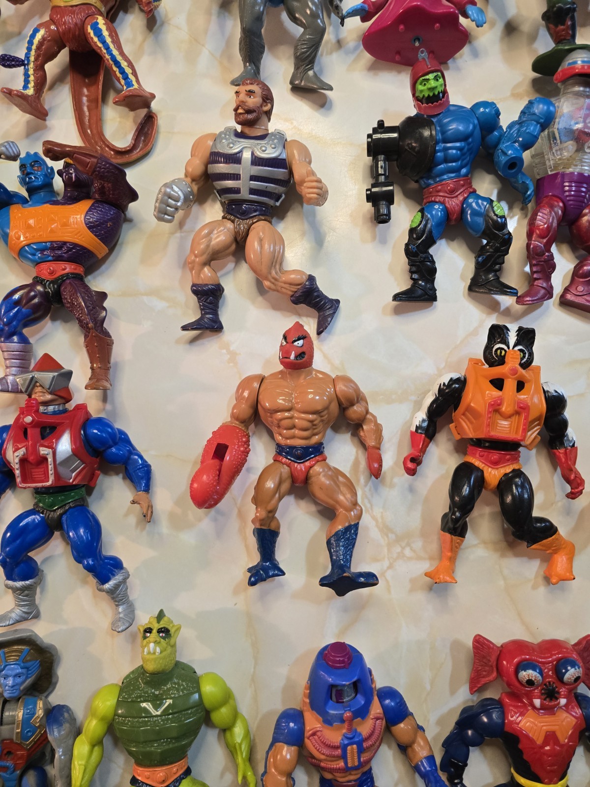 Lot Of 21 MOTU Action Figures w/ Some Accessories Original Vintage He-Man