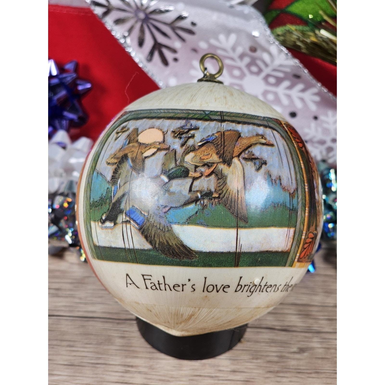 Hallmark 1982 Satin Christmas Ornaments Set of 3 Vintage