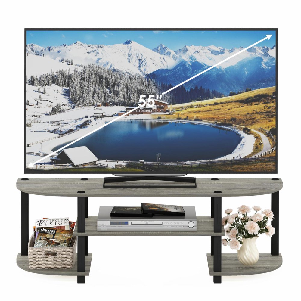 TV Stand For 55 Inch Flat Screens Entertainment Center Storage Multiple Colors
