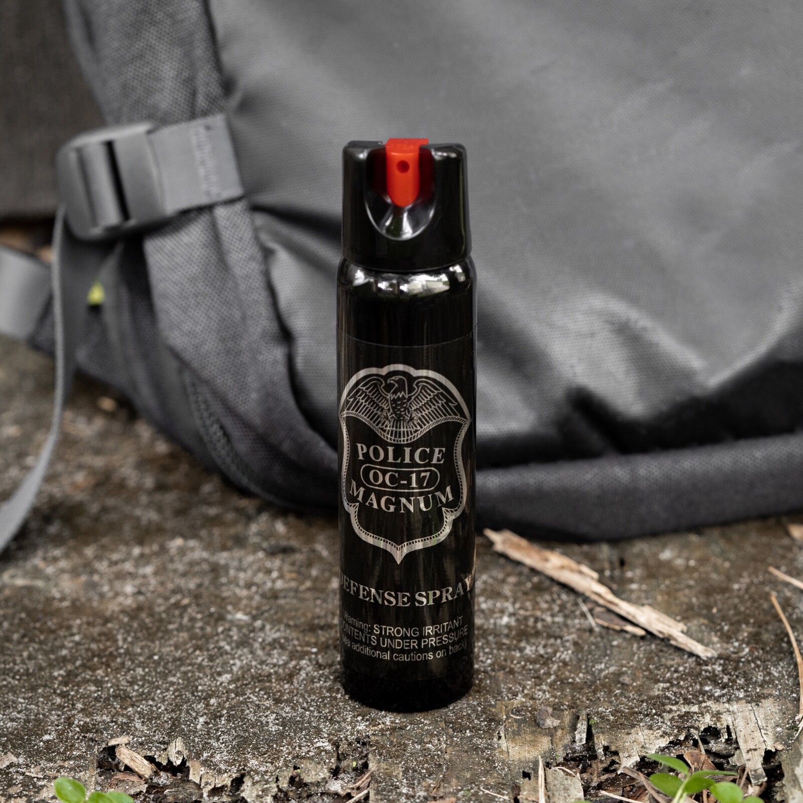 2 PACK Police Magnum pepper spray 5 oz Safety Lock Defense Security Protection