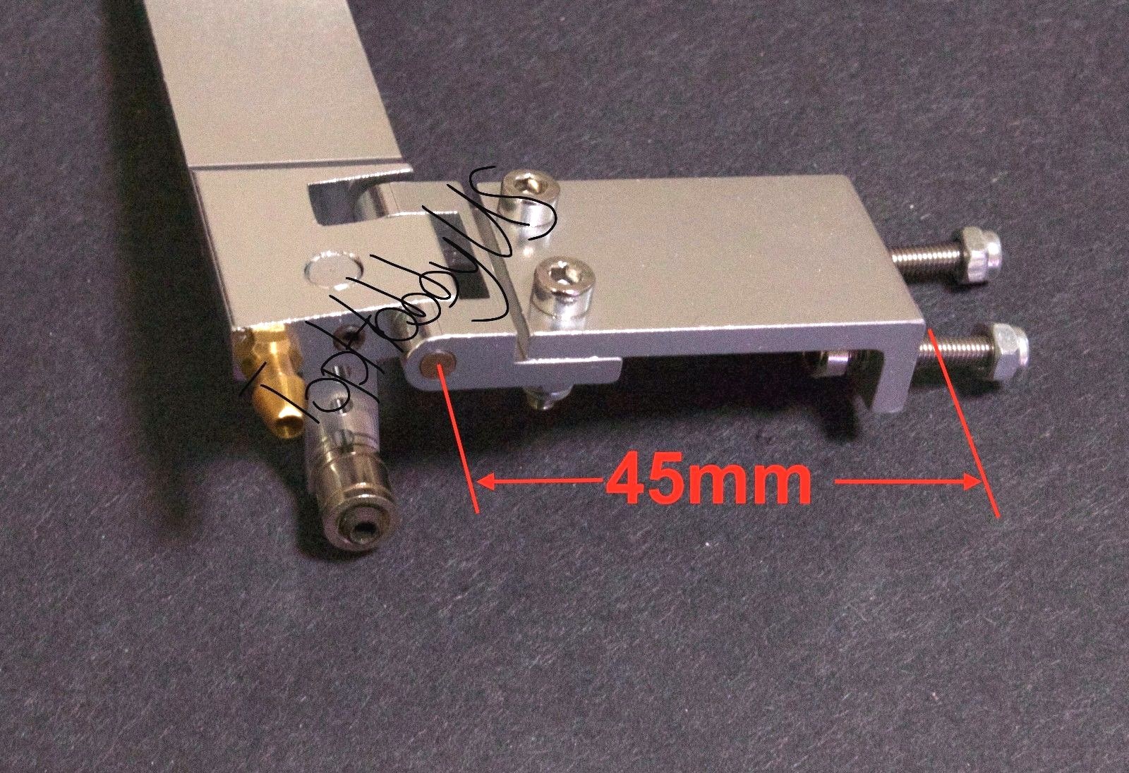 L75xW43mm CNC T6061 Alum Alloy RC Boat Rudder with Water Cooling US SELLER/SHIP