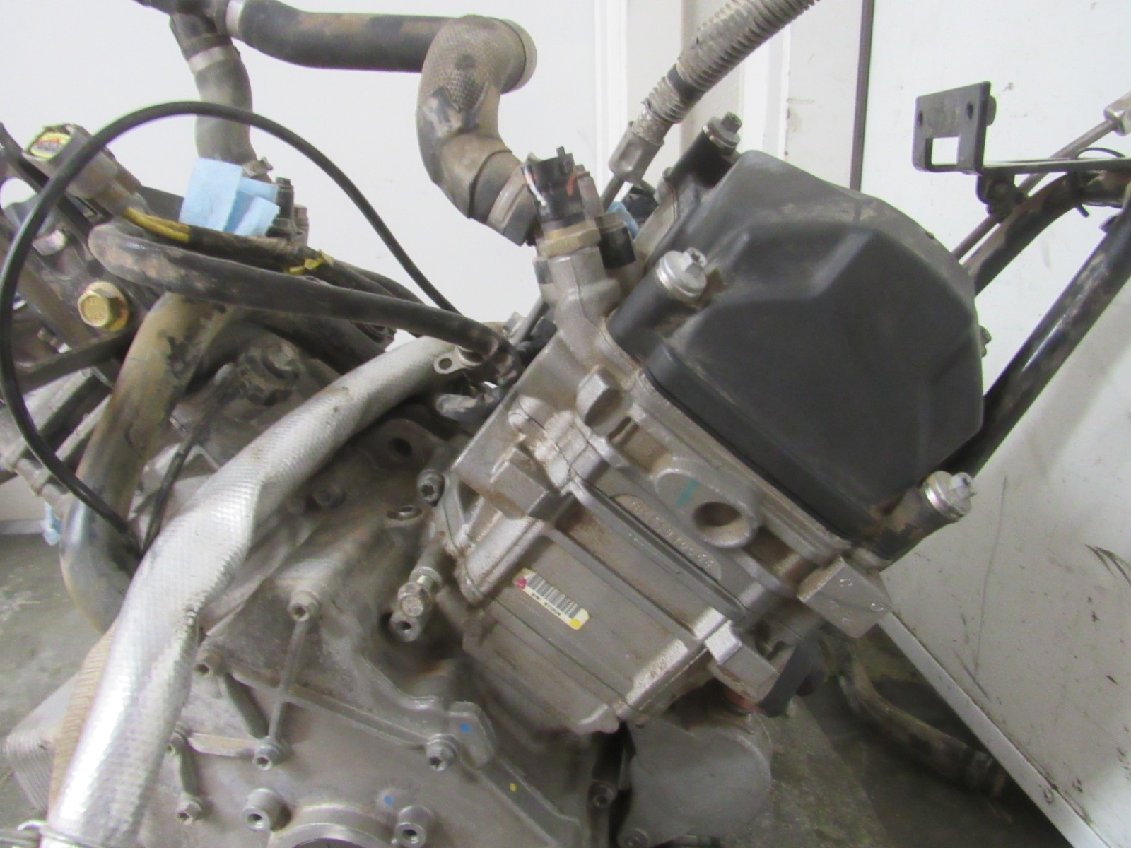 16 CAN-AM MAVERICK MAX 1000R TURBO ENGINE MOTOR CASES CRANK HEAD CAMS OEM #1008