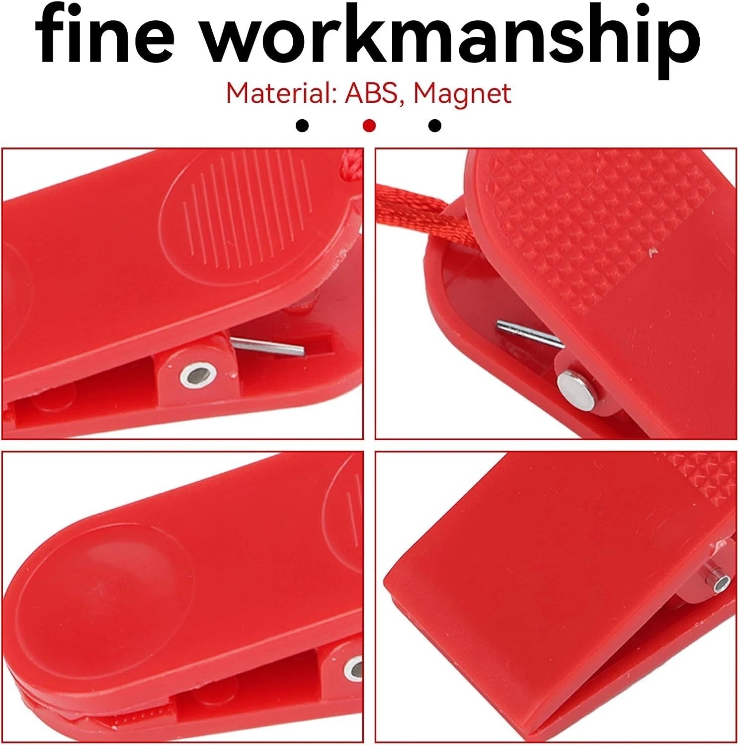 Universal Magnetic Fitness Treadmill Safety Key - Quick Installation & Secure