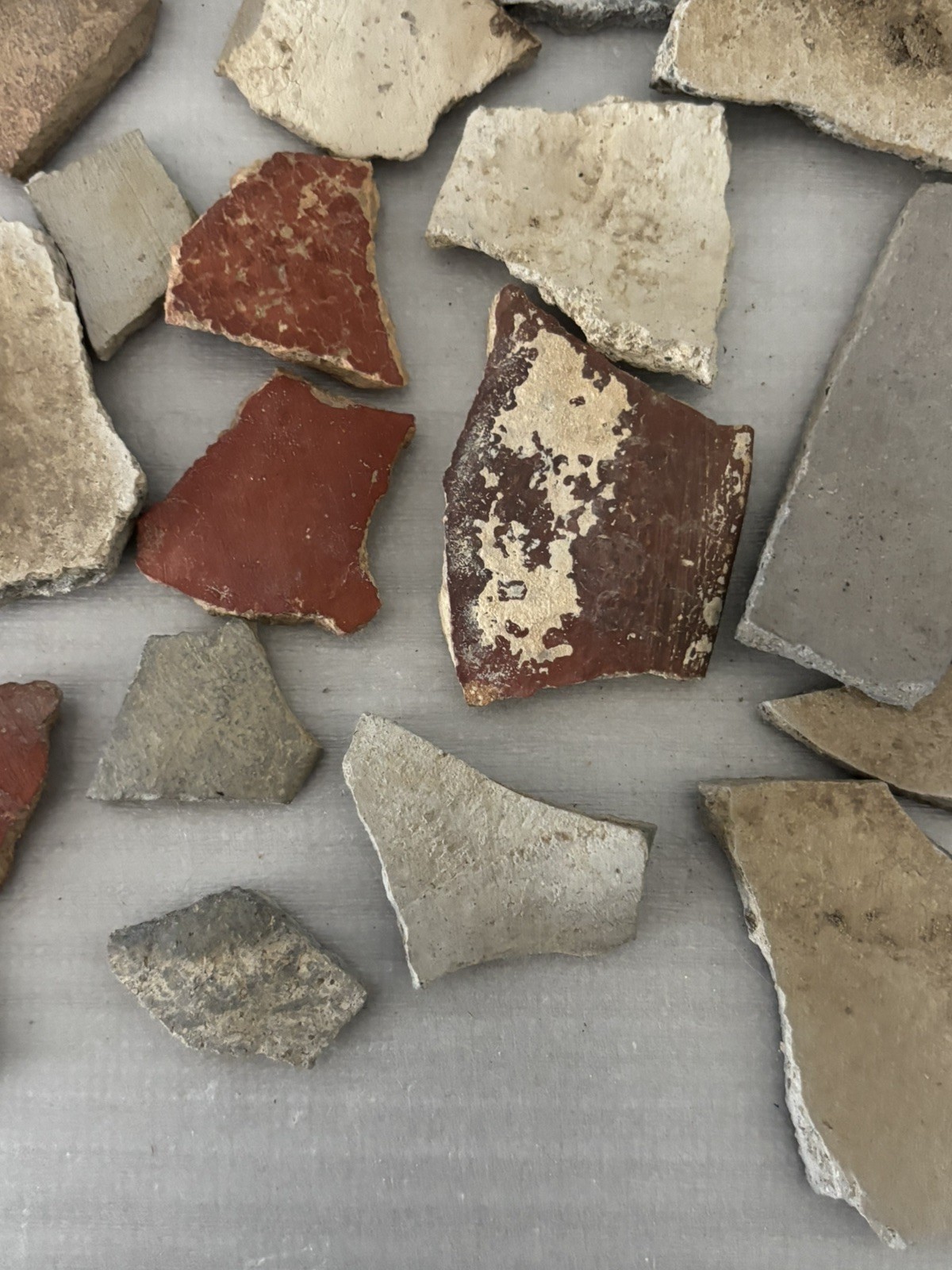 30+ Ancient Anasazi Native American Pottery Shards Arizona L8-B FREE SHIP