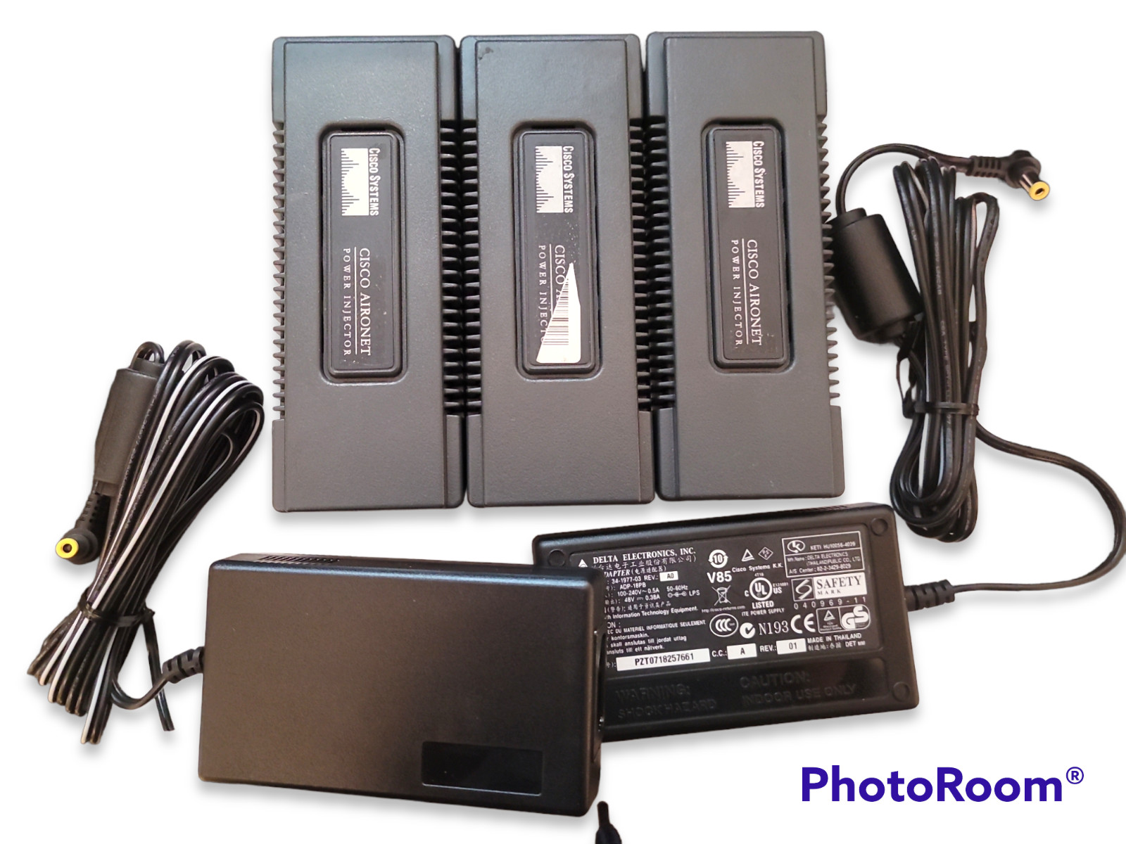 Cisco Aironet Power Injector 48V PoE AIR-PWRINJ3 Lot External 100Base TX Network