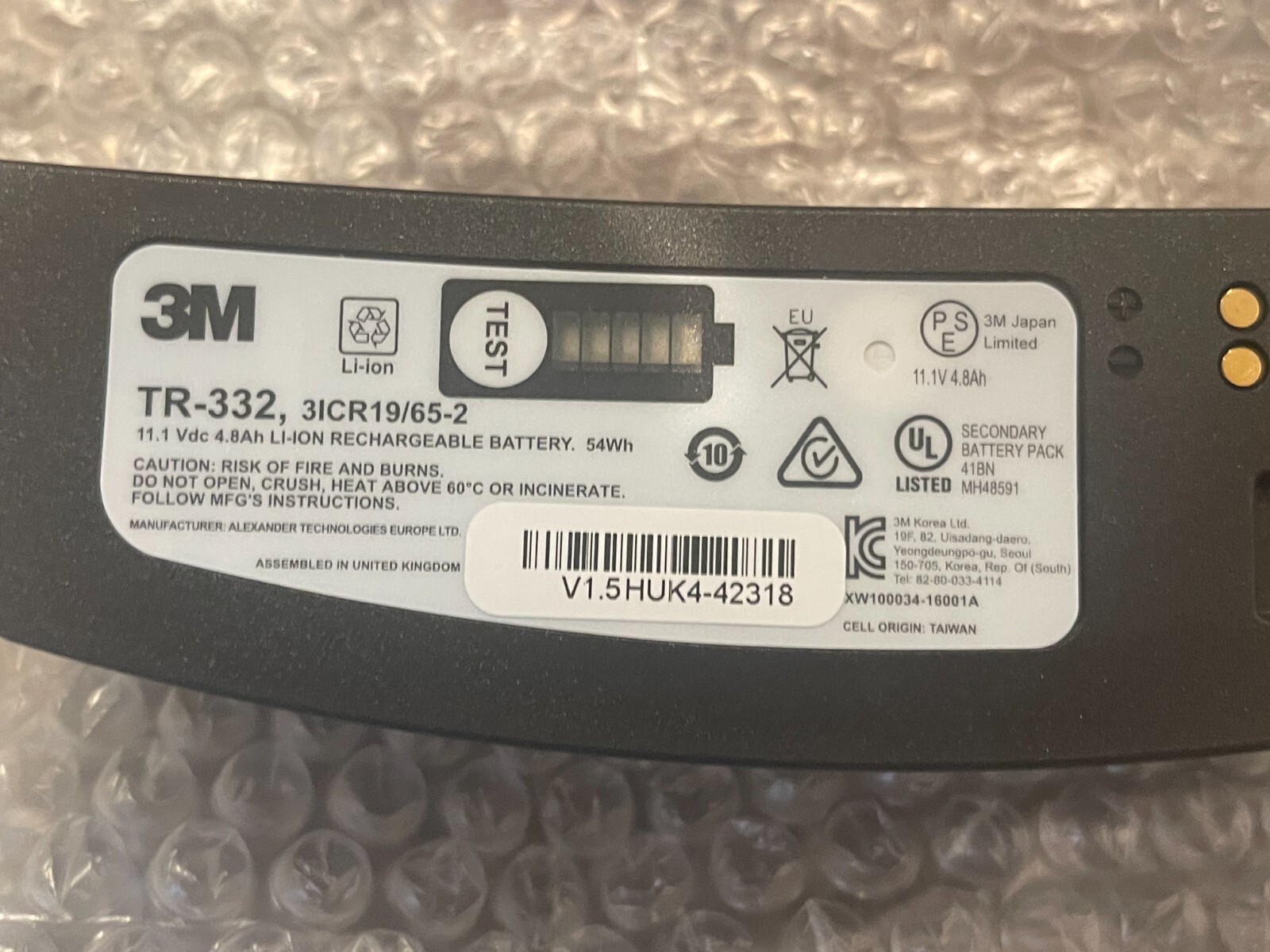 3M PAPR Respirator, Versaflo Powered Air Purifying Respirator Kit, TR-300N+ ECK