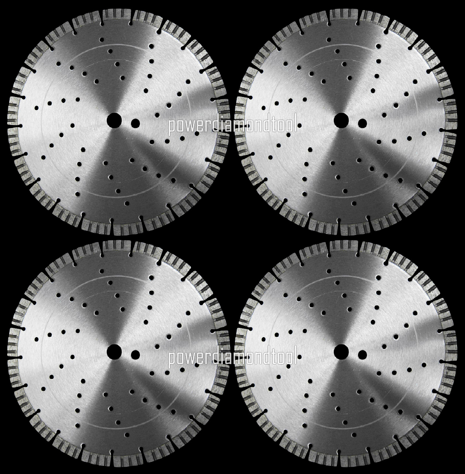 4PK-14" /16MM TURBO Concrete Granite-Stone Precast Paver Diamond Saw Blade-BEST