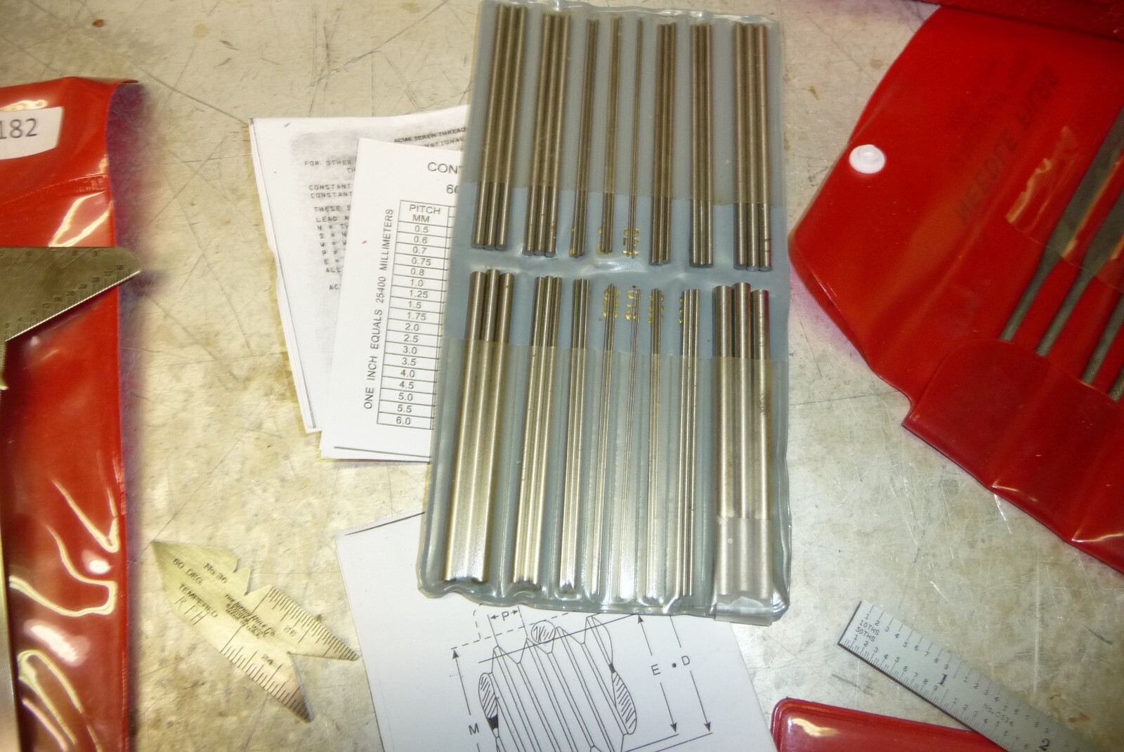 Machinist tool lot, new items