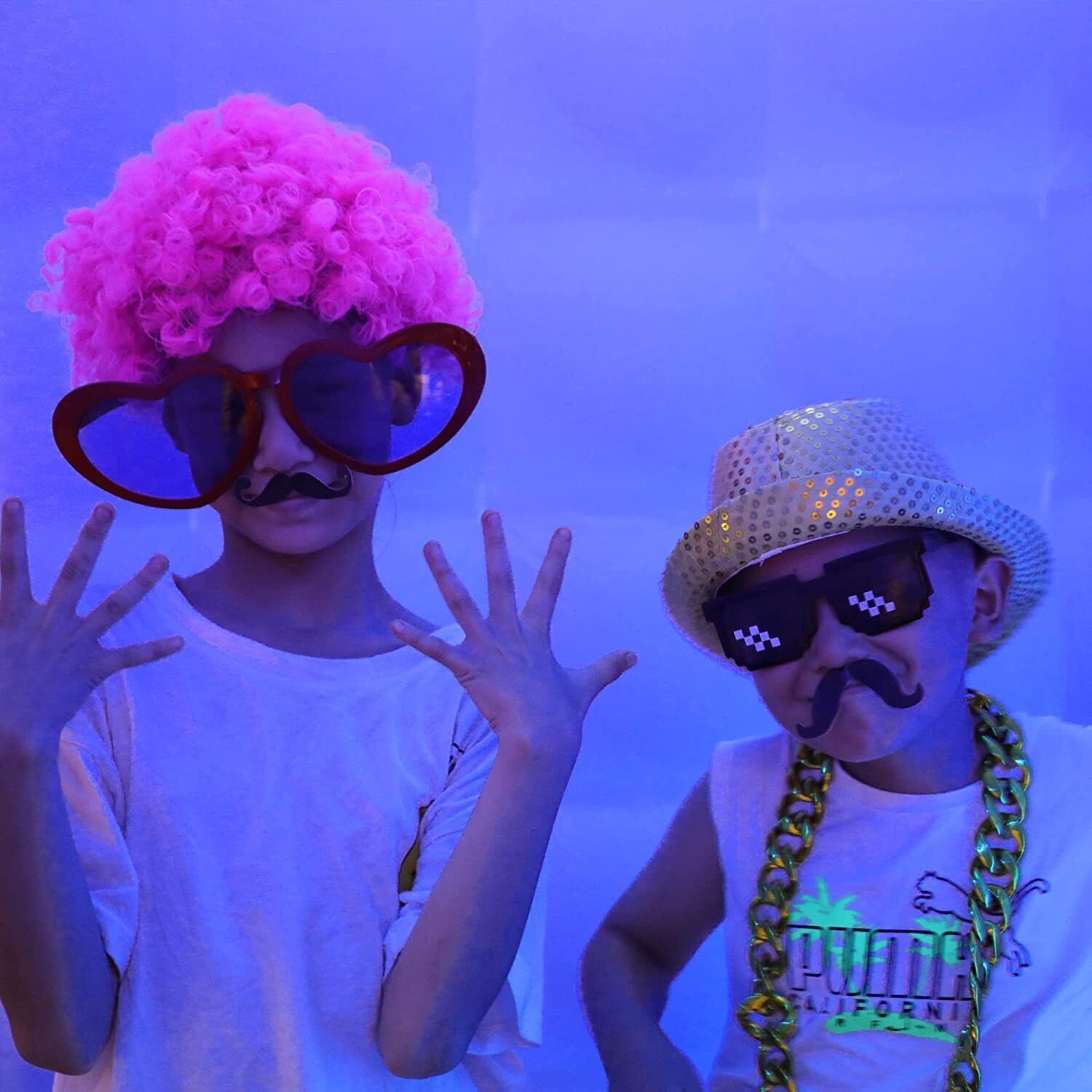 Inflatable Photo Booth Enclosure 1 Doors W/Led Light Blower for Advertising Bars