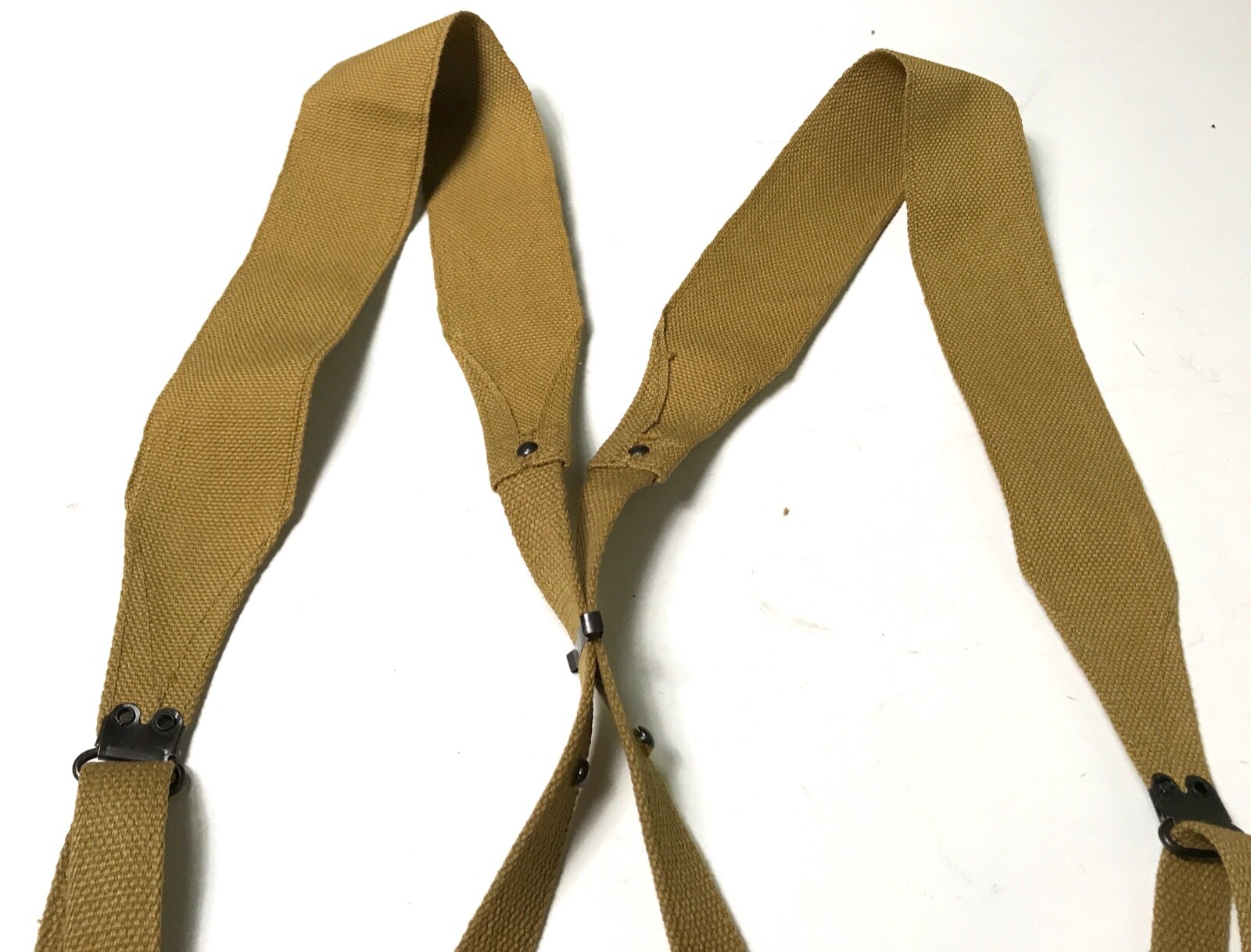WWI US ARMY M1907 EQUIPMENT FIELD SUSPENDERS