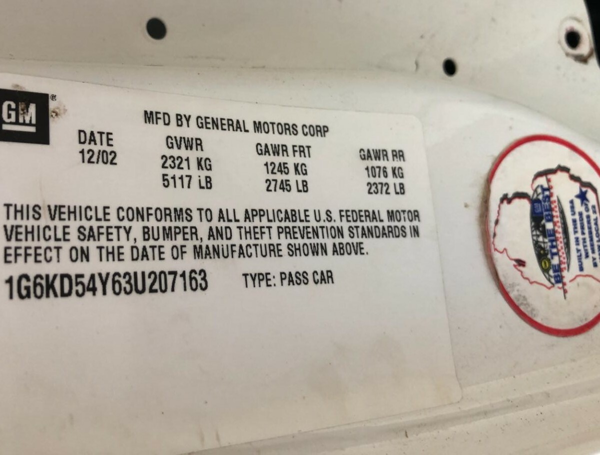 02-05 Deville 02-04 Seville Code U1R Cassette CD Player Radio Front Access Panel