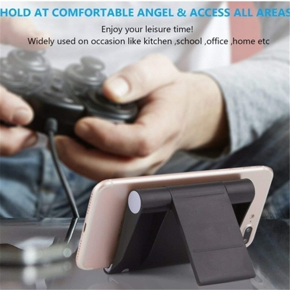 2-Pack For Universal Foldable Cell Phone Tablet Desk Stand Holder Mount Cradle