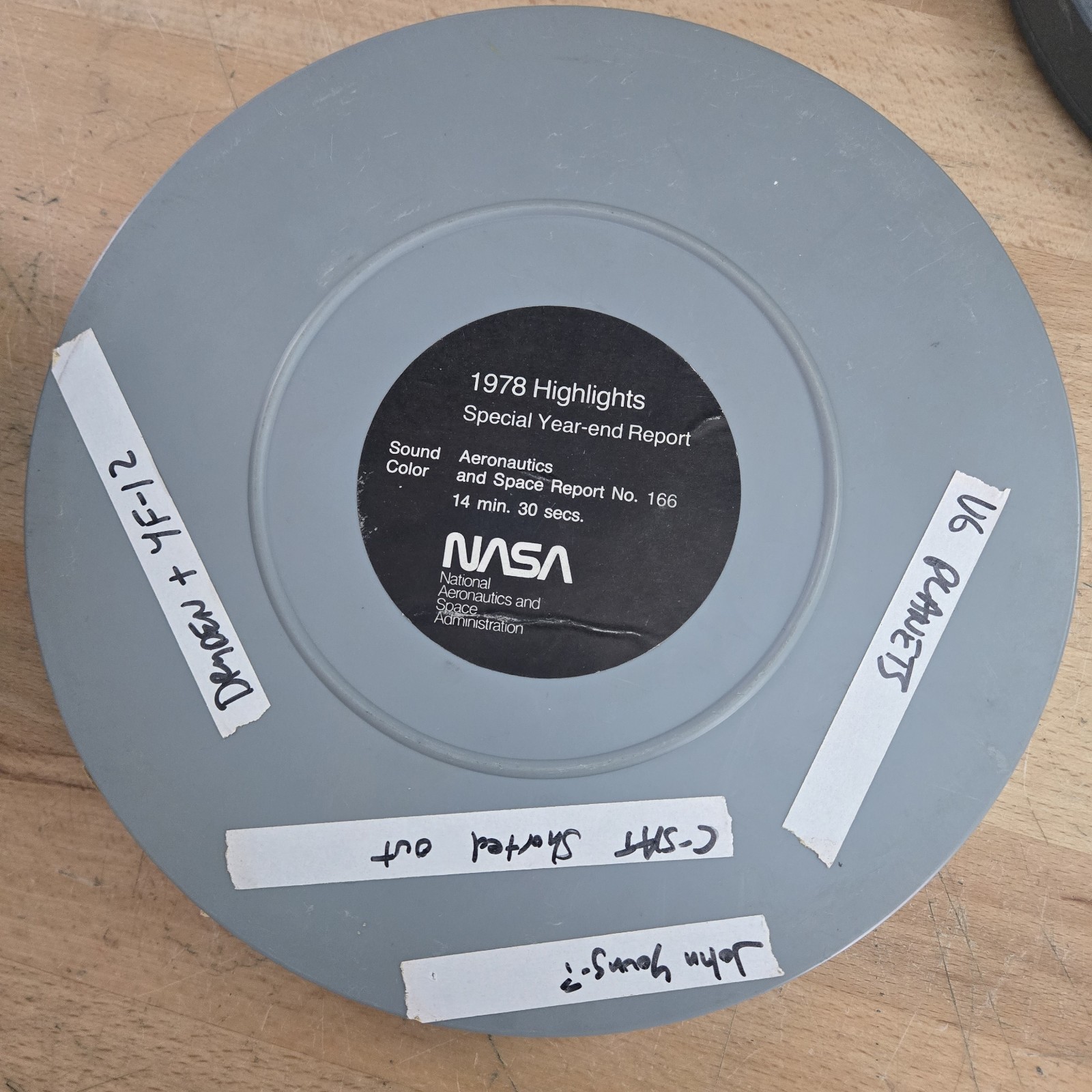 Vintage Official NASA Reel to Reel 16mm Collection *6 Total Films* Apollo 1970s
