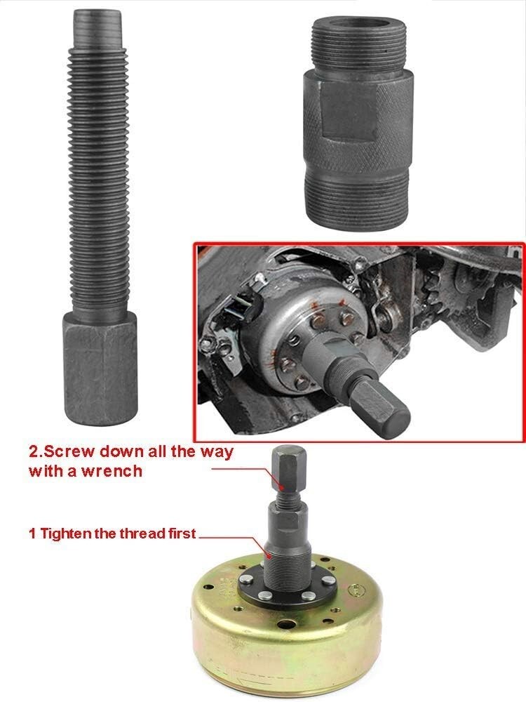 Flywheel Magneto Stator Puller Tool for Yamaha Blaster 200 1988-2006 27mm×1.0