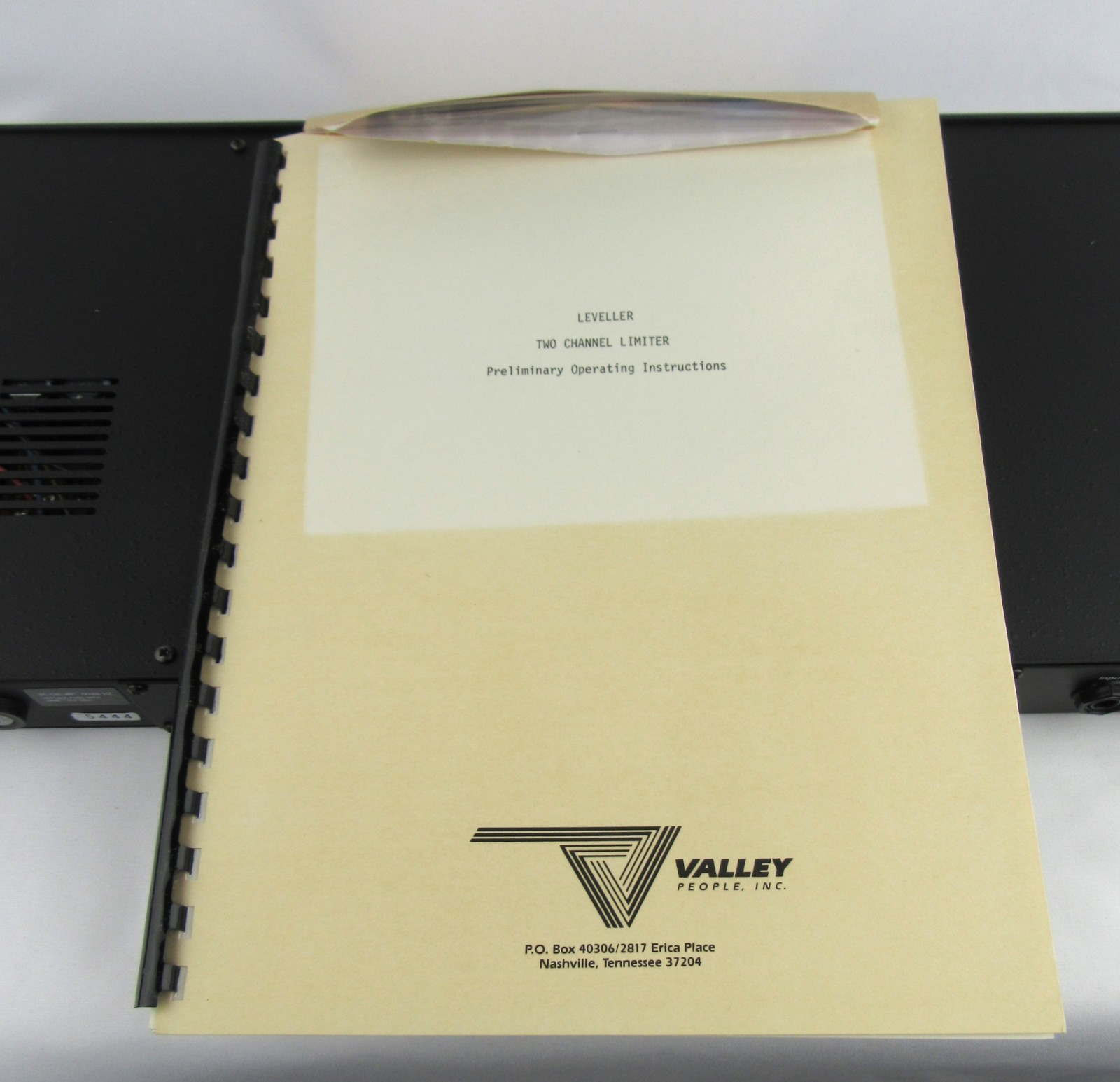 Valley People Leveler - New Old Stock, Free Shipping