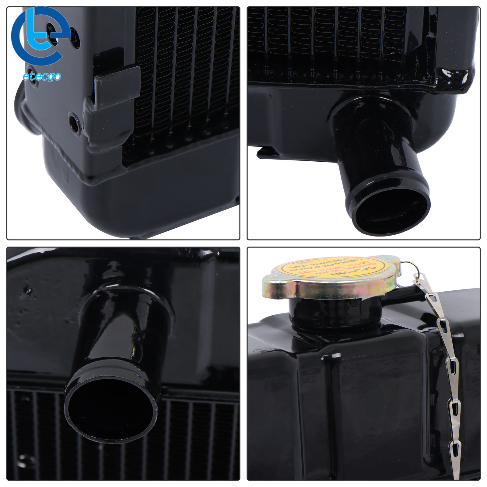 Radiator For Kubota Tractors B6100 B7100 B6100HST-E & B7100HST-DT 15553-72060