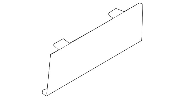 Genuine Ford Door Panel Handle Cover FL3Z-15237W24-AA