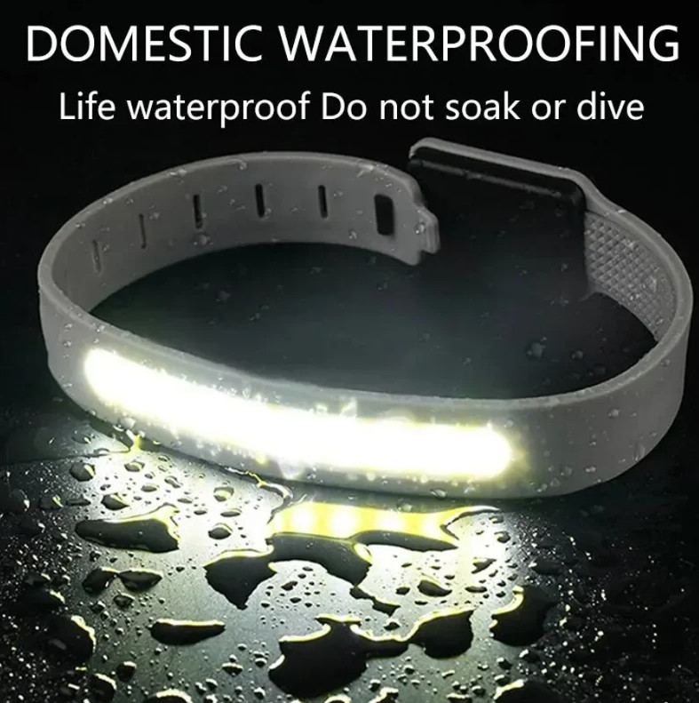 1pc COB LED Armband Light 500LM Rechargeable Safety Light for Running & Outdoor